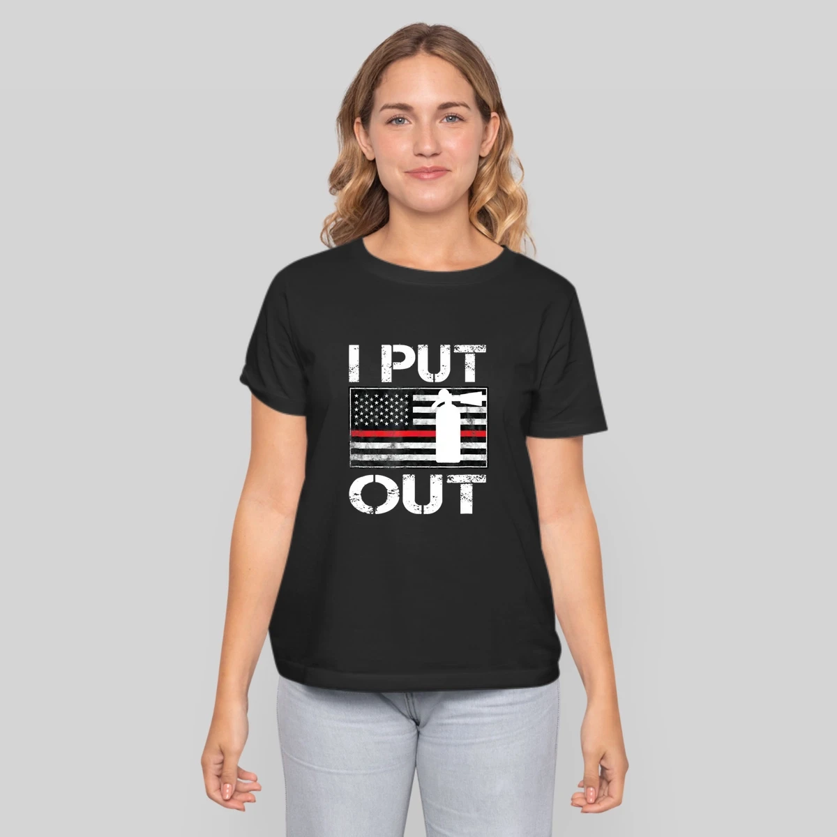 I Put Out Safety Firefighters Fireman Fire