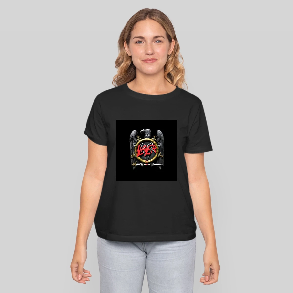 Slayer Eagle Logo Vintage Retro Rock Band Album Cover Fan Christmas Holiday Holiday