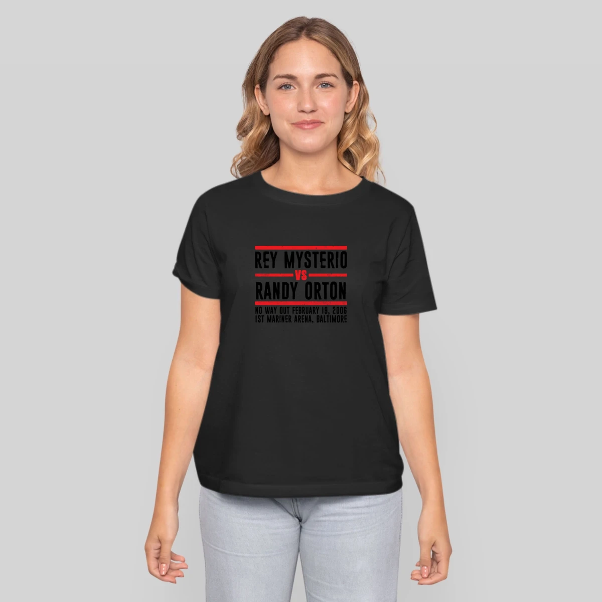 Rey Mysterio Vs Randy Orton No Way Out Retro Look