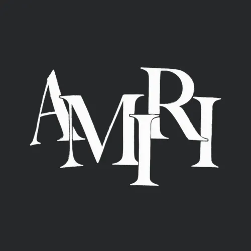 Amiri Black White Logo