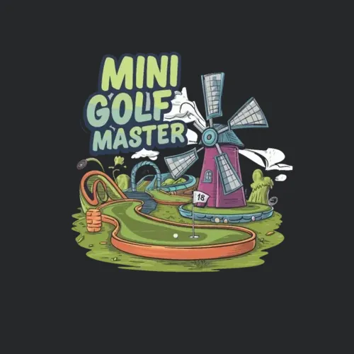 Mini Golf Minigolf Minigolfer Golfer For A Mini
