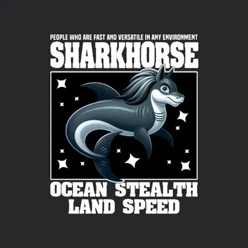 Ocean Stealth Land Speed Shark And Horse