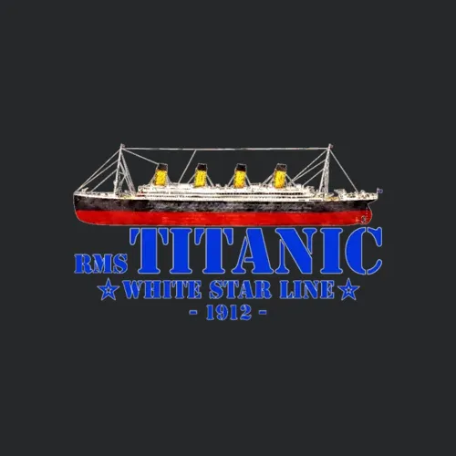 Rms Titanic Illustration White Star Line 1912