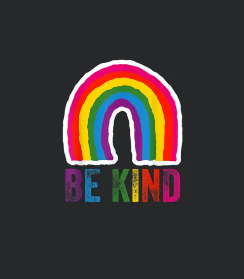 Be Kind Rainbow Women