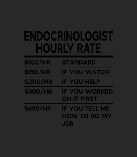Endocrinologist Hourly Rate