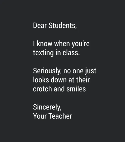Funny Sarcastic Humor English Teacher