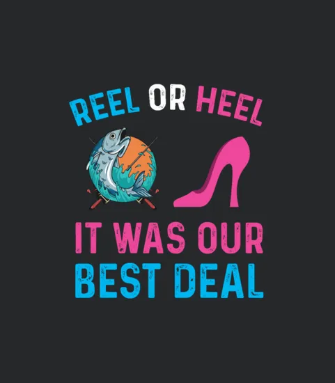 Gender Reveal Fishing Design For A Fisherman