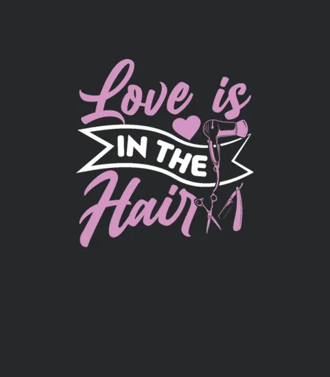 Hair Stylist Salon Scissors Funny Hairdresser Hair