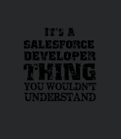 Its A Salesforce Developer Thing Funny Salesforce