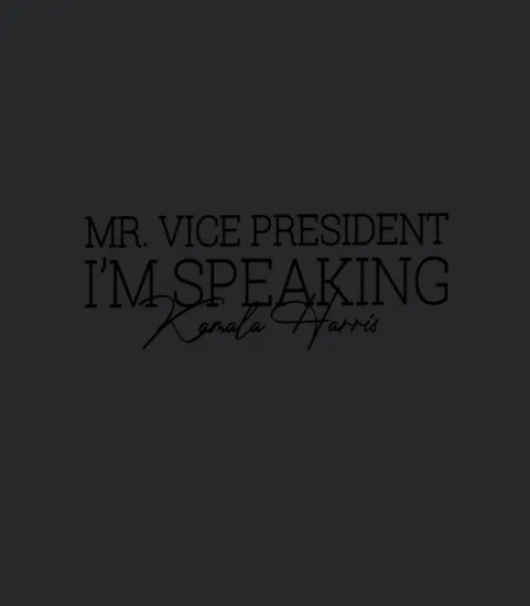 Mr Vice President I M Speaking I M Speaking