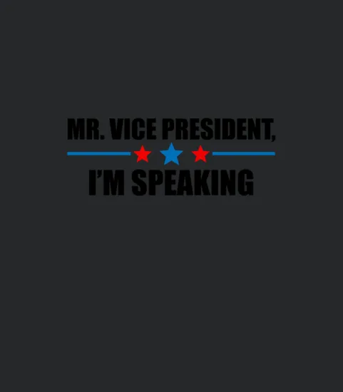 Mr Vice President I M Speaking