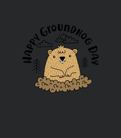 Awesome And Funny Happy Groundhog Day Shirt 2
