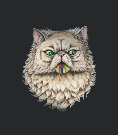 Cat Taste The Rainbow