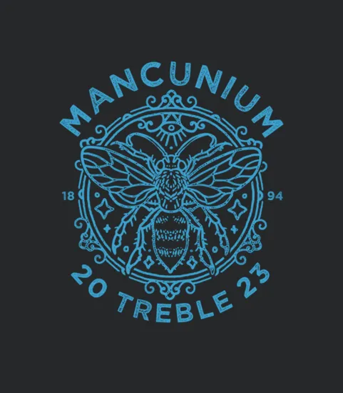 Manchester City Treble 2023 Mancunium Worker Bee