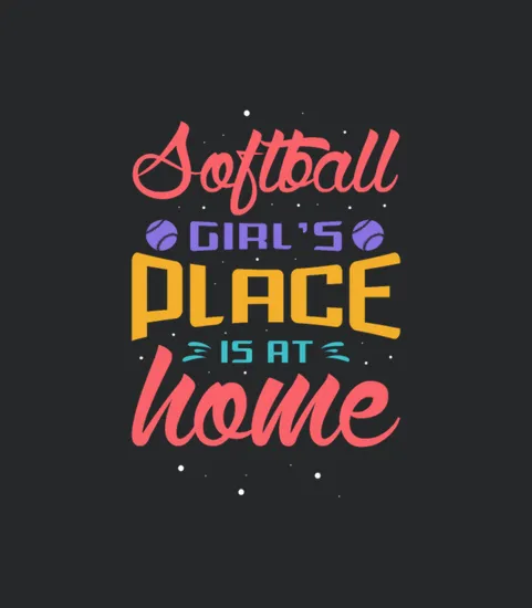 Softball Apparel For A Softball Fan