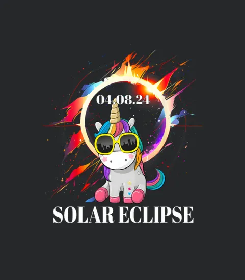 Totality Eclipse April 8th 24 Unicorn
