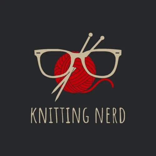 Knitting Nerd Funny Grandma Mom Knit Needles Yarng