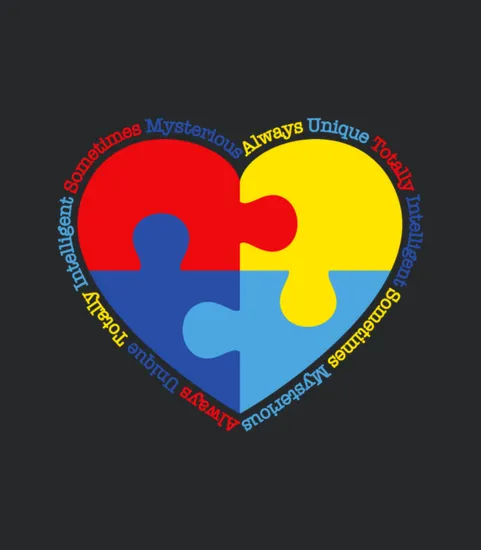 Autism Puzzle Heart