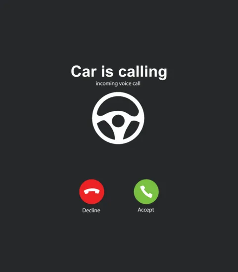 Car Smartphone Is Calling