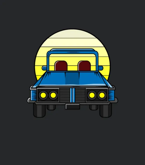 Futuristic Car With Classic Shape Car Fans