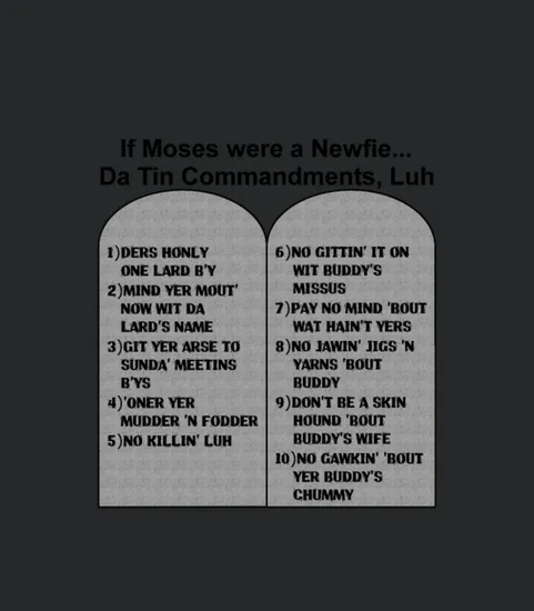 If Moses Were A Newfie
