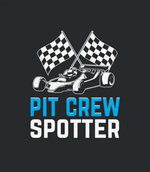 Pit Crew Spotter Race Car Racing