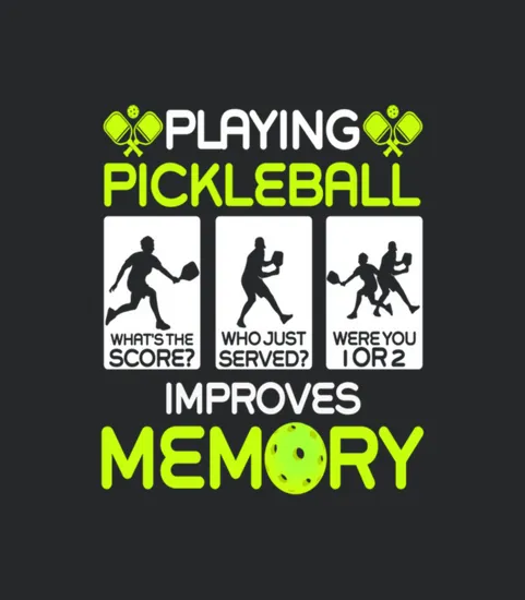 Playing Pickleball Improves Memory