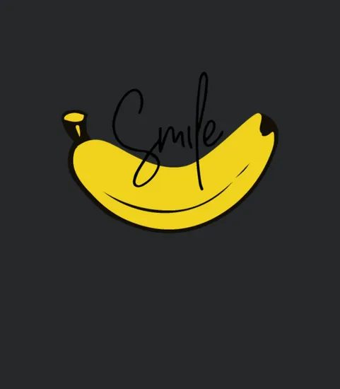 Smile Banana Fruit
