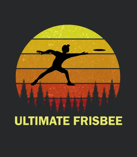 Ultimate Frisbee Disc Golf Flying Players