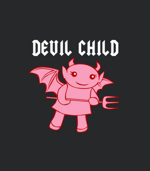 Devil E Girl Aesthetic Grunge Punk Goth Streetwear