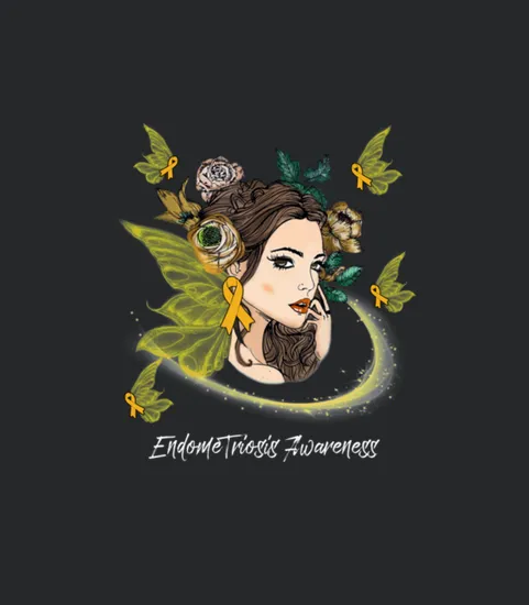 Endometriosis Awareness Women Butterfly Es