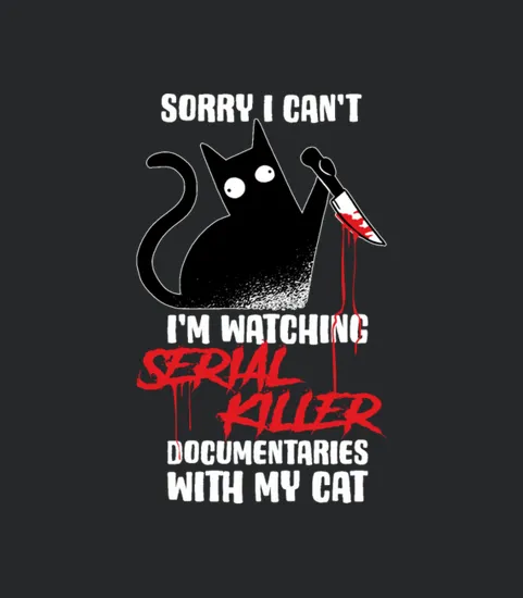 Killer Documentaries Funny True Crime Show Gift