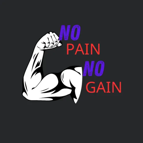Motivational Fitness Gym No Pain No Gain