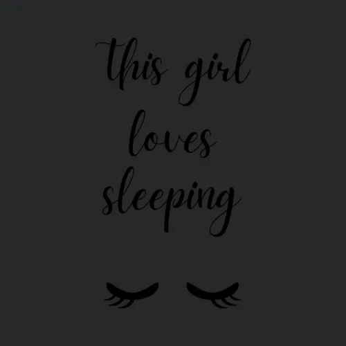 Sleepy Girl Shirtor Sleepy Eye Or Cute Sleepy Design