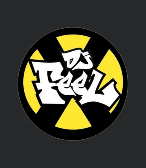 Dj Feel X Og Black And Gold Logo