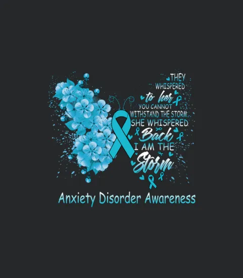 I Am The Storm Anxiety Disorder Awareness
