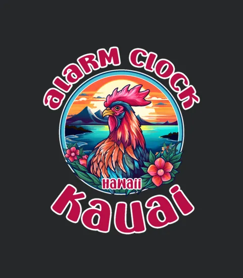Kauai Hawaii Alarm Clock Chicken Rooster