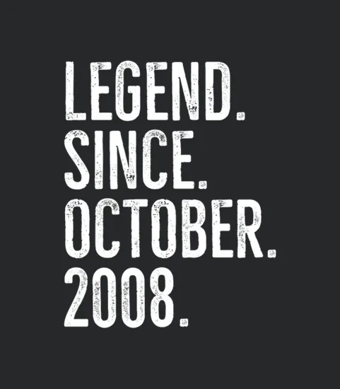 Legend Since October 2008