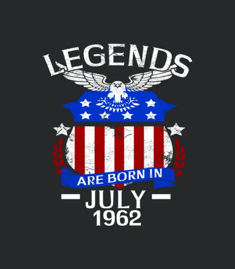 Legends Are Born In July 1962