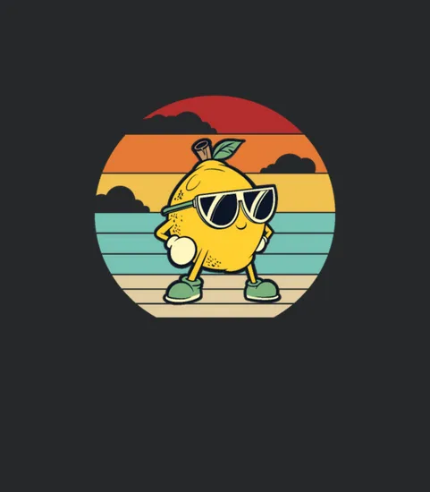 Retro Lemon Juice Business Cardboard Lemonade