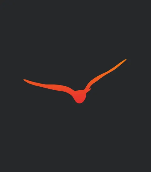 Tahiji Bird Logo Tahiji Redorange