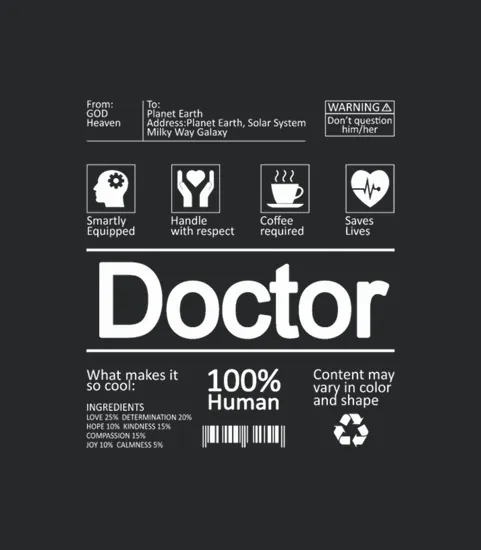 Fun Doctor Job Description Or Corona Covid 19 Virus