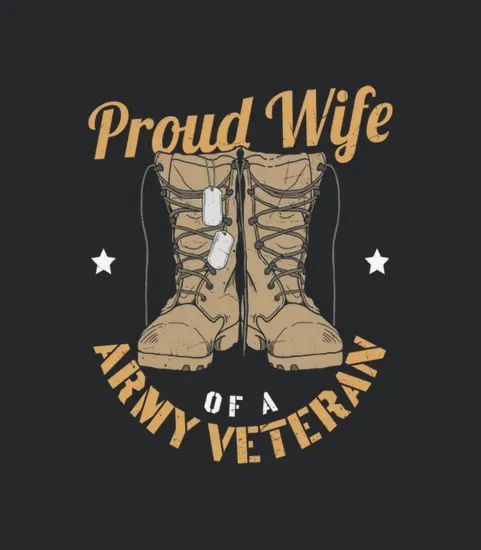 Proud Wife Of A Army Veteran