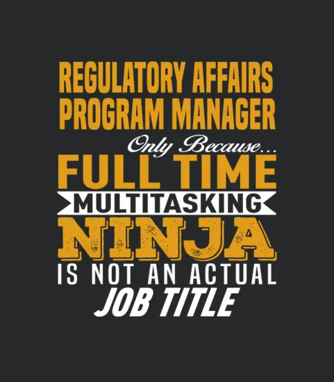 Regulatory Affairs Program Manager