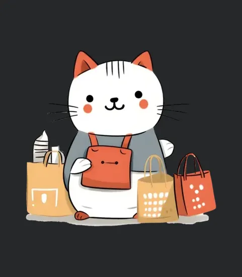 Safefront Discount Cute Little Silly Cat Minimals