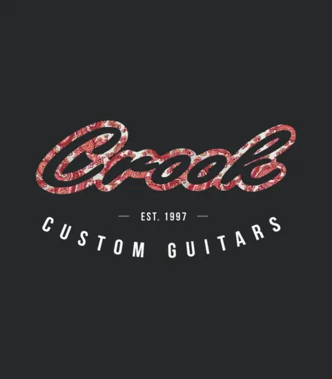 Crook Custom Guitars Pink Paisley