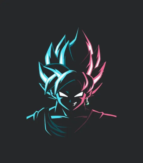 Dragon Ball Z Goku Print On Demand Shirt