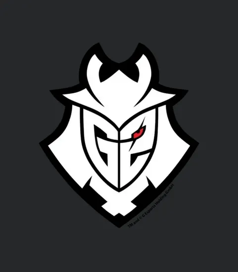 G2 Esports Logo Black Lines