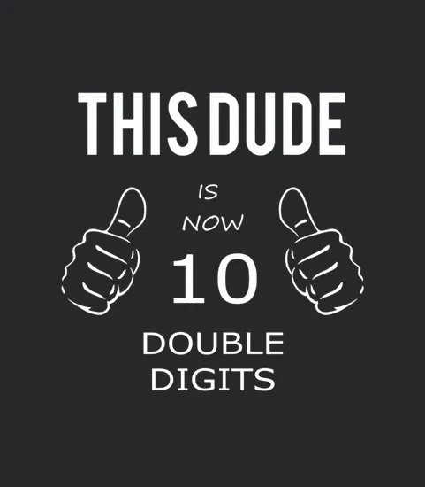 10 Year Old Boy Gifts Officially Double Digits