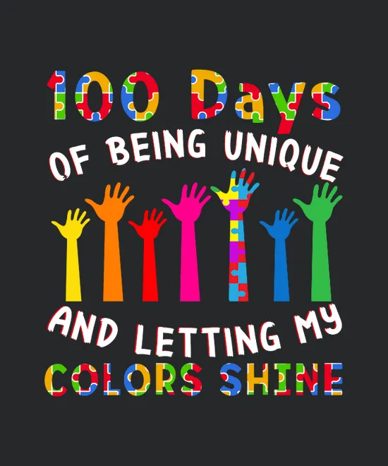 100 Days Of Being Unique And Letting My Colors Shine